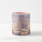 Breathe Meditation Mug Lavender Sky マグカップ (中央)