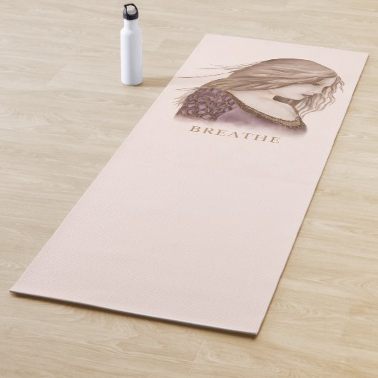 BREATHE Mindful Goddess Yoga Mat | Calm Feminine  ヨガマット (インサイチュ)