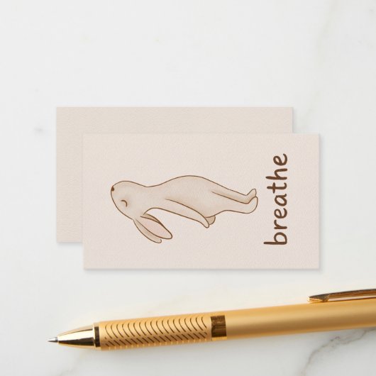 Breathe Mini Gift Enclosure Card エンクロージャーカード (正面/裏面インサイチュ)