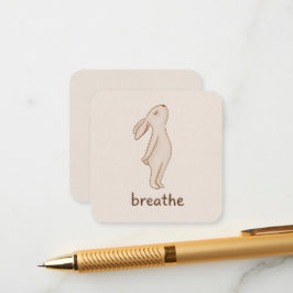 Breathe Minimal Bunny Enclosure Card エンクロージャーカード
