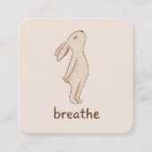 Breathe Minimal Bunny Enclosure Card エンクロージャーカード (正面)