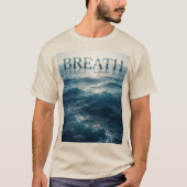 Breathe Ocean Waves Tシャツ | プレミアム CoastalBeacH (正面)