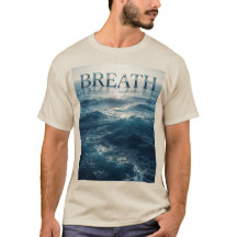 Breathe Ocean Waves Tシャツ | プレミアム CoastalBeacH