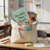 Breathe. Plan. Teach. オリジナル教師用 プランナー手帳