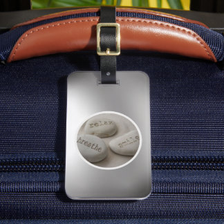 Breathe Relax Smile Luggage Tag ラゲッジタグ