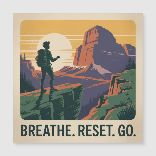 Breathe. Reset. Go. (正面)