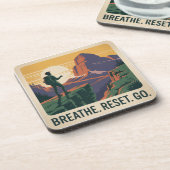 Breathe. Reset. Go. コースター (左側)