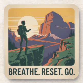 Breathe. Reset. Go. コースター