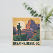 Breathe. Reset. Go. 招待状 (スタンド正面)