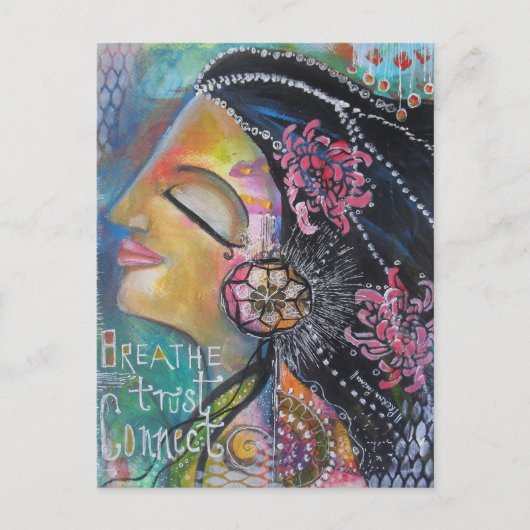 breathe-trust-connect-high_Fotor ポストカード (正面)