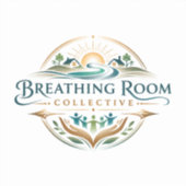 Breathing Room Collective Logo Sticker シール (正面)