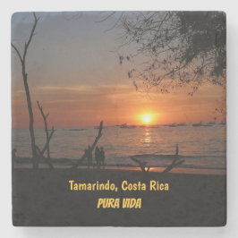 Breathtaking Tamarindo Sunset ストーンコースター