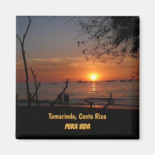 Breathtaking Tamarindo Sunset マグネット (正面)