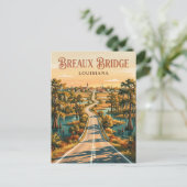Breaux Bridge USA ポストカード (スタンド正面)