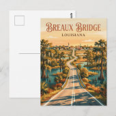 Breaux Bridge USA ポストカード (正面/裏面)