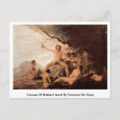 Brebeufイエズス会のカーカスバイフランシスコ・デ・ゴヤ ポストカード (正面)
