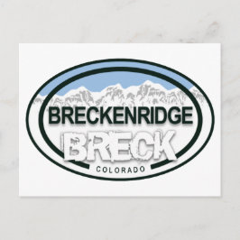 BRECK – ブリッケンリッジコロラドロッキー山脈 ポストカード