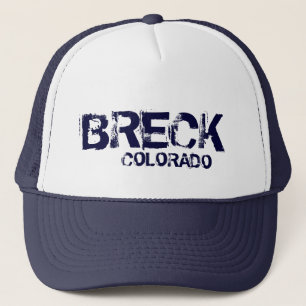 Breckenridgeコロラド州のシンプルな濃紺の帽子 キャップ