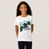 Breckenridgeコロラド州の女の子のティー Tシャツ (正面フル)