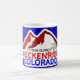 Breckenridge CO Skiing  Mug コーヒーマグカップ