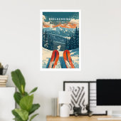 Breckenridge Print Colorado 1 ポスター (ホームオフィス)