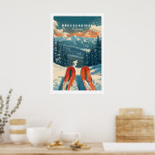 Breckenridge Print Colorado 1 ポスター (キッチン)