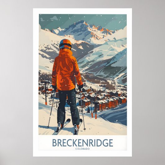Breckenridge Wall Art - Colorado 1 ポスター (正面)