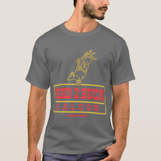 BRED 2 BUCK SALOONタルサキング Tシャツ