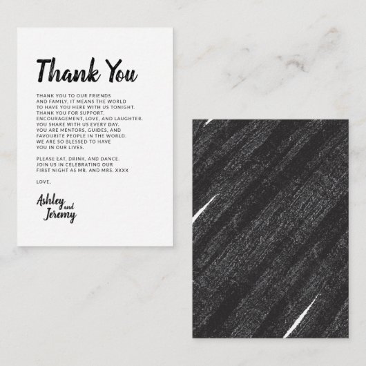 Breesミニマリスモダントユーエンクロージャカード エンクロージャーカード (正面/裏面)