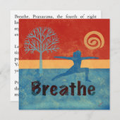 Breezeフラットノートカード ノートカード (正面/裏面)