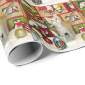 Breezy The Cat - Christmas Wraping紙転が ラッピングペーパー (ロールコーナー)