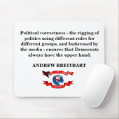 Breitbartのインスパイア マウスパッド (マウス)