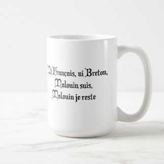 BREIZHブルターニュのイギリスのmalouin コーヒーマグカップ