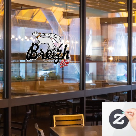 Breizh Atao ウィンドウサイン (レストラン窓)