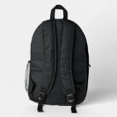 Breizh Atao プリントバックパック (裏面)