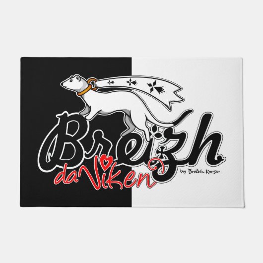 Breizh da viken (la Bretagne pour toujours) ドアマット (正面)
