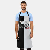 Breizh ma bro エプロン (着用した状態)