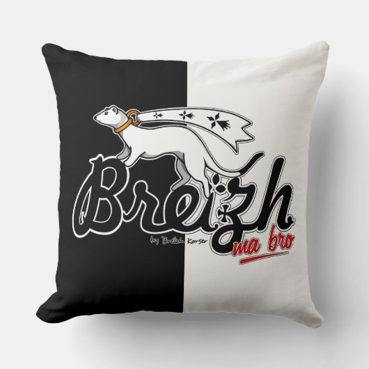 Breizh ma bro クッション (正面)