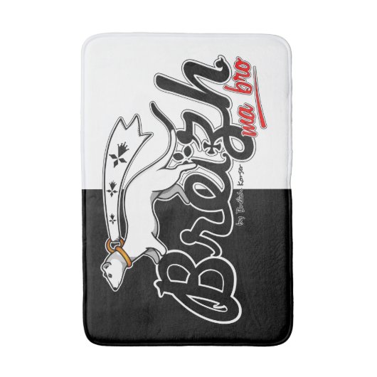 Breizh ma bro バスマット (正面縦)