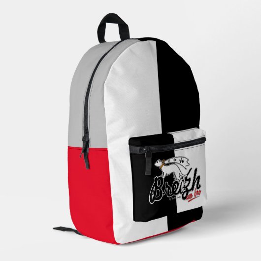 Breizh ma bro プリントバックパック (裏面左端)