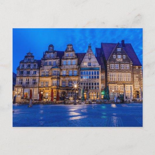 bremenの複数形 ポストカード (正面)