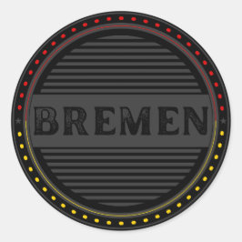 Bremen City Pride Emblem – German Identity ラウンドシール