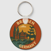 Bremen Germany City Art キーホルダー (裏面)