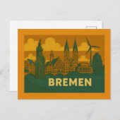 Bremen Germany City Art ポストカード (正面/裏面)