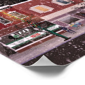 Bremen, Indiana 'Winter Wonderland'ポスター ポスター (角)