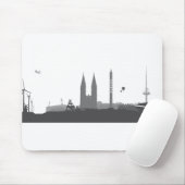 Bremen Skyline マウスパッド (マウス)