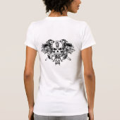 BrenのTシャツ(ロゴの背部)によって示される Tシャツ (裏面)