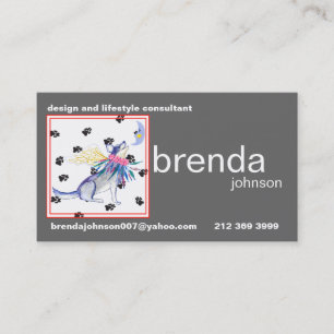 Brendaの新しい名刺 名刺