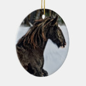 Brendaリーの雪のオーナメント セラミックオーナメント (右)