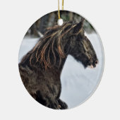 Brendaリーの雪のオーナメント セラミックオーナメント (左)